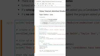 Lists In Python🐍