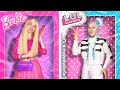 Cewek Barbie vs Cewek LOL Surprise / Tantangan 24 Jam