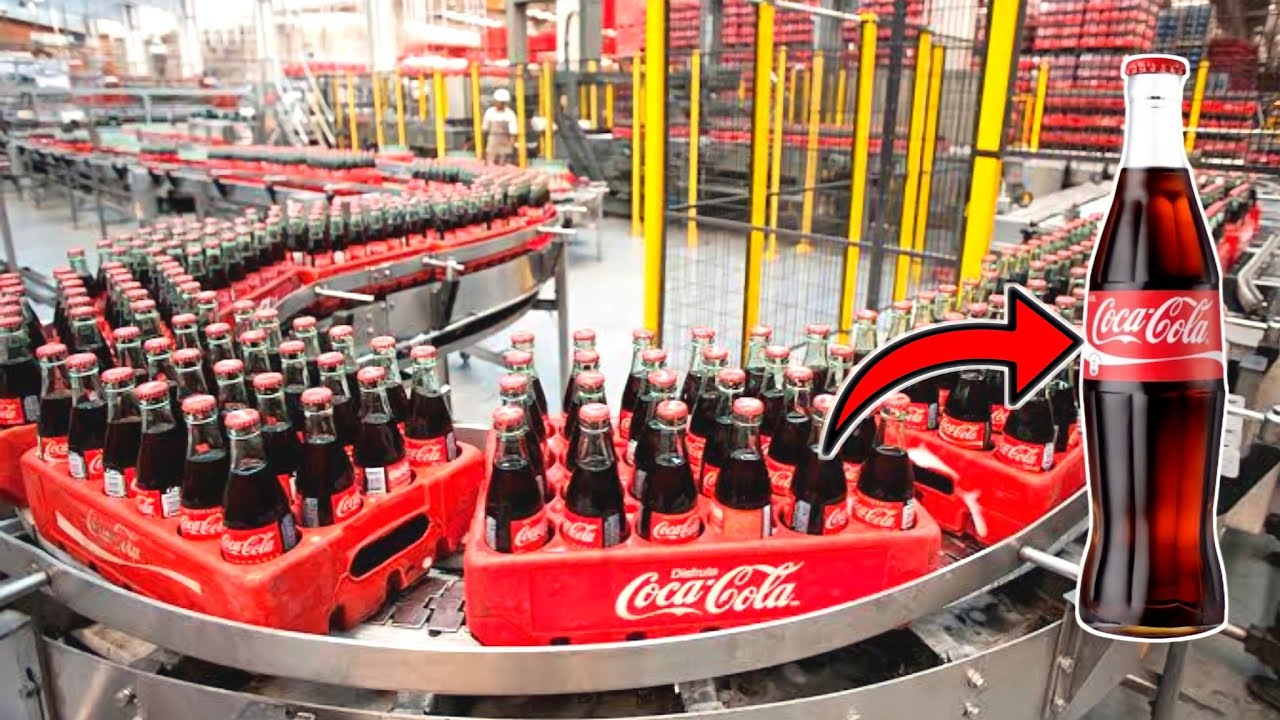 देखिये कोका कोला फैक्ट्री में कैसे बनती है? how coca cola is made | coca cola making || orange juice