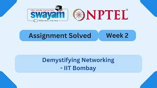 Demystifying Networking Week 2 | NPTEL ANSWERS | My Swayam #nptel #nptel2026 #myswayam