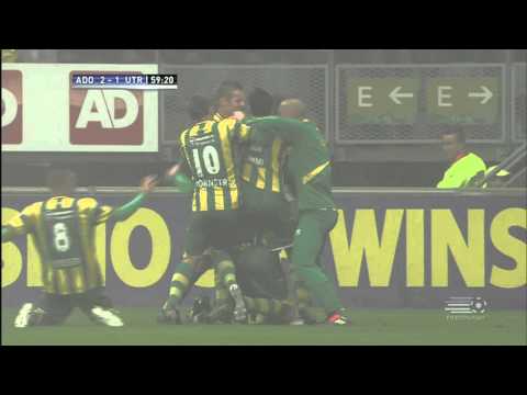 60' Doelpunt Lex Immers, ADO Den Haag - FC Utrecht, 2-1