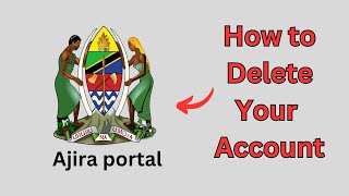 How to delete Ajira portal account (step by step) screenshot 1