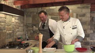 UOVA STRAPAZZATE CON PROSCIUTTO E FONTINA - Video Ricetta - Grigio Chef
