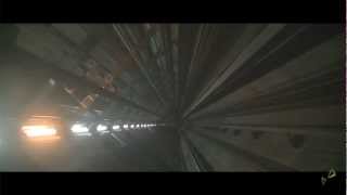 Vertical Transport: an elevator with a transparent floor
