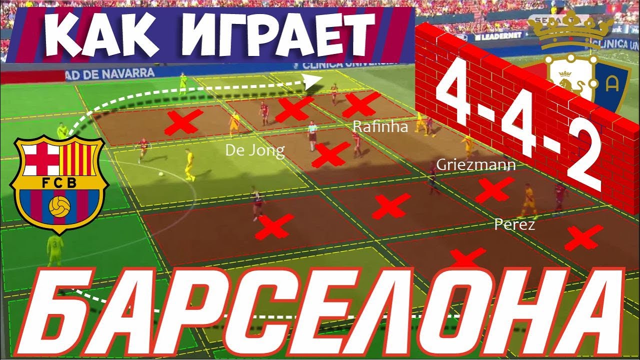 Осасуна - Барселона. Вальверде строит новую барсу. Тактический разбор ...