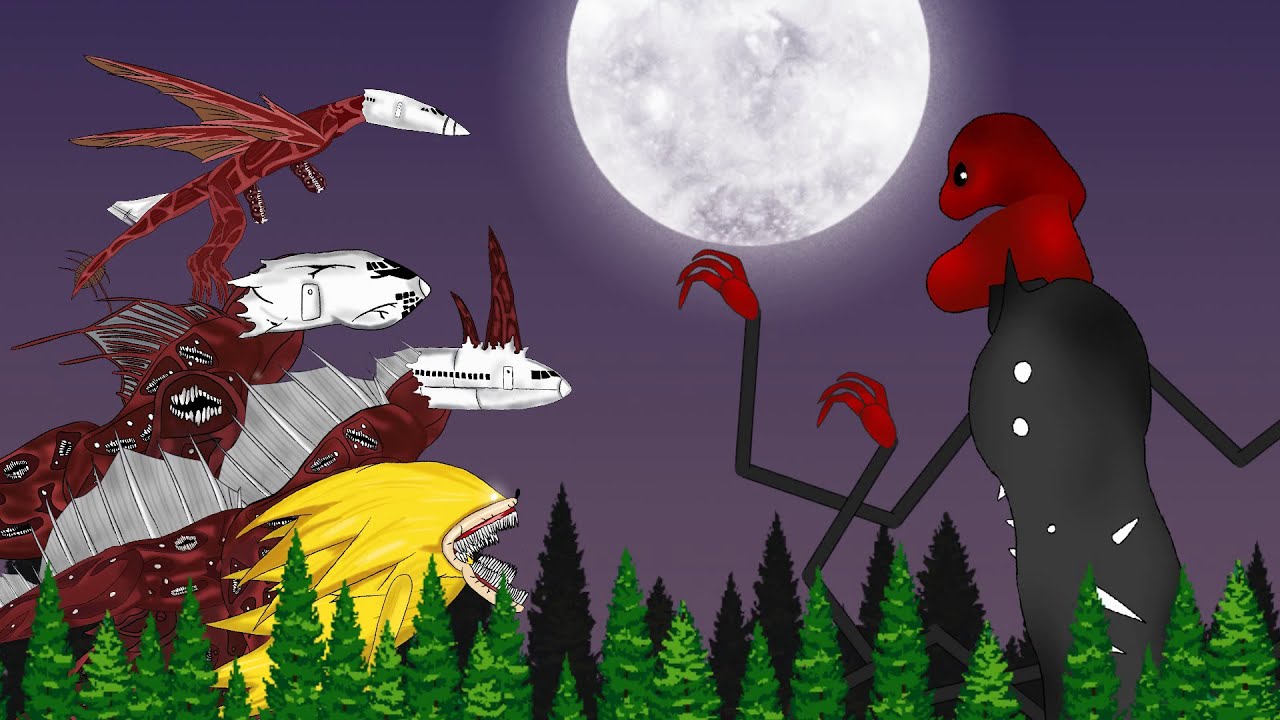 Shin Sonic Tapes, Infected Sky VS The Boiled One Phenomenon. Drawing Carton 2 Animation