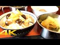 【4k food】【大根おろしとしめじの炊き込みご飯】Rice cooked with grated radish and shimeji mushrooms