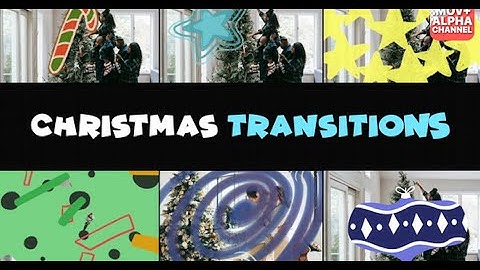 Christmas 2024 Cartoon Transitions | Motion Graphics | Motion Graphics template - Envato elements