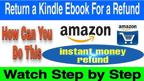 How To Return & Refund Your Kindle Ebook Order From Amazon Pay || UB-Tech