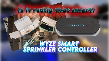 Wyze Smart Sprinkler Controller Timer Unboxing, Installation and Review