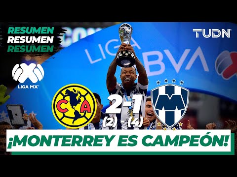 Resumen y goles | América 2 (2) – (4) 1 Monterrey | Final Vuelta – Liga MX  AP 19 | TUDN