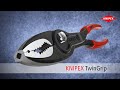 KNIPEX TwinGrip Slip Joint Pliers - 82 01 200