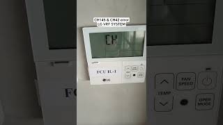 LG VRF System CH 145 & CH04 problem
