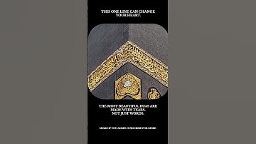 THIS ONE LINE CAN CHANGE YOUR HEART. #islamic shorts #allahquotes #shorts #youtubeshorts