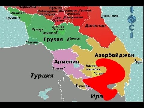 Карта дагестан и грузия