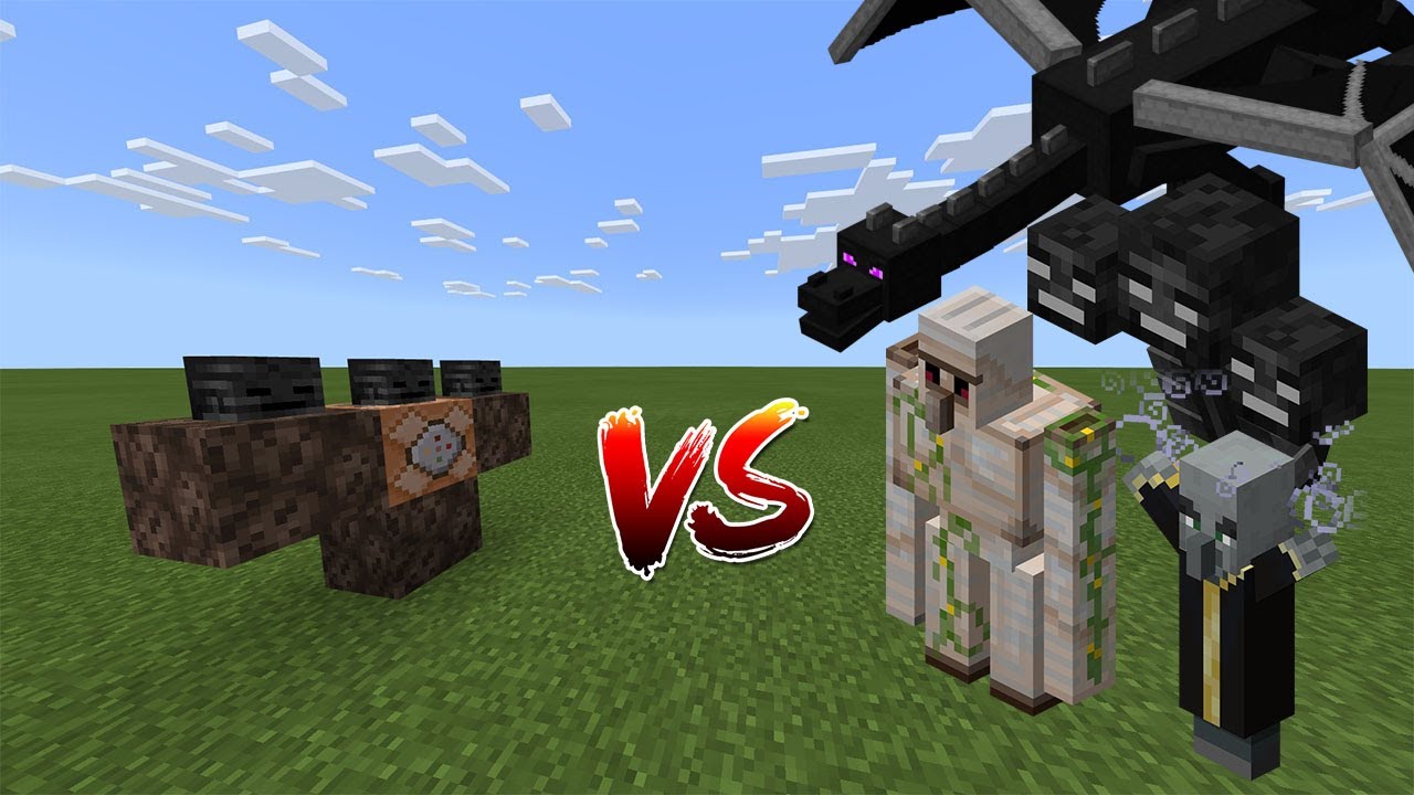 Minecraft wither storm vs wither #witherstorm #minecraft