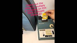 Check out the steps to multiply 67 on vintage tech #memories #nostalgia #reseller #retro #calculator