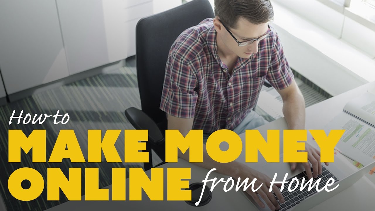 how to work from home and make money online by watching videos