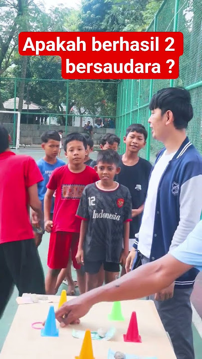 Apakah Berhasil 2 Bersaudara ini? #youtubeshorts #challenge #funny #indonesia #fyp