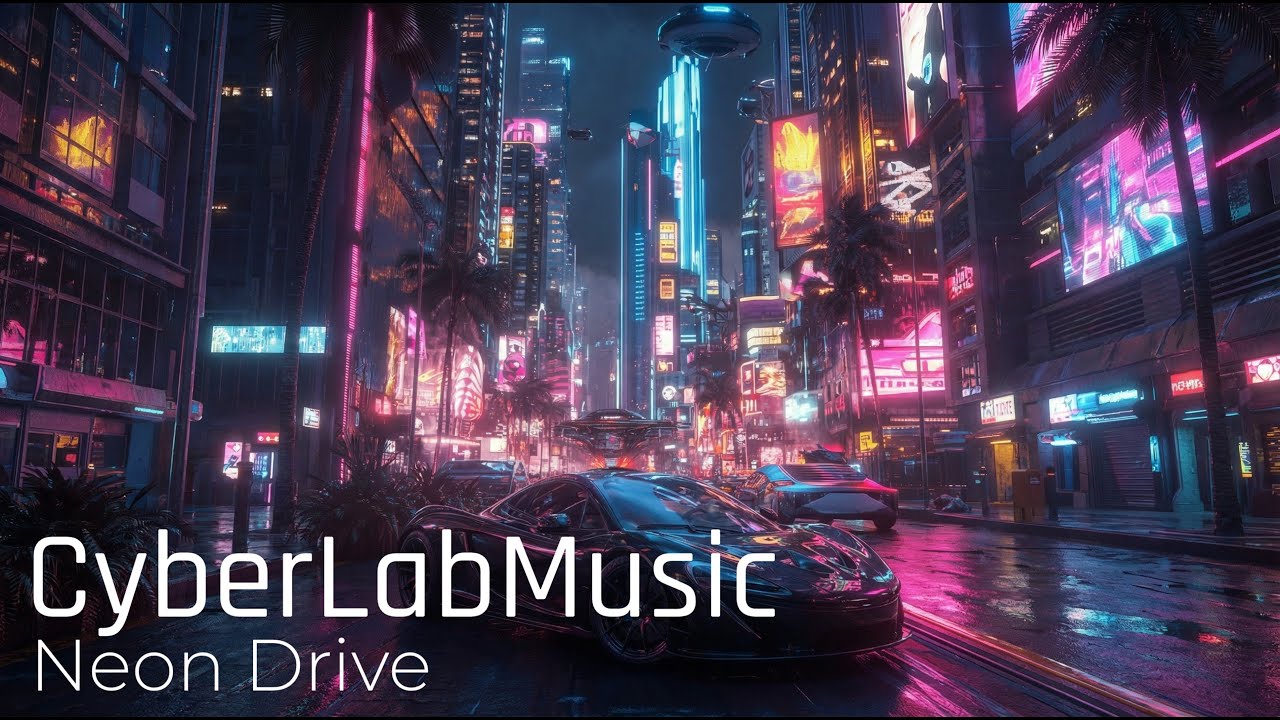 Cyberpunk Night Drive Mix | Dark Synthwave & Electronic Music for Driving at Night