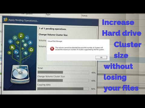 Video: How To Increase The Cluster Size