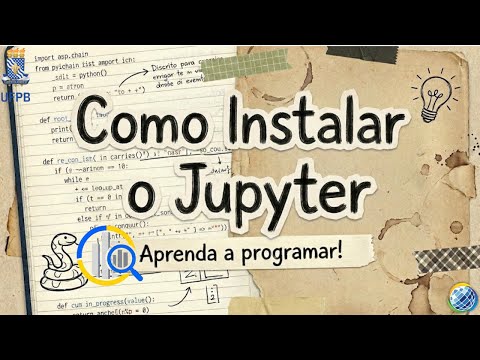 Capa de Minicurso Python Dash - Como Instalar o Jupyter