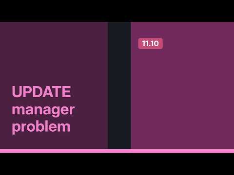 Update Manager Not working