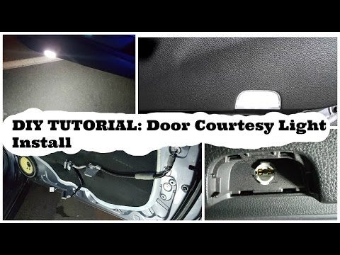 DIY Tutorial: Honda Accord Door Courtesy Light Install Part 1 of 2 – DiycarModz