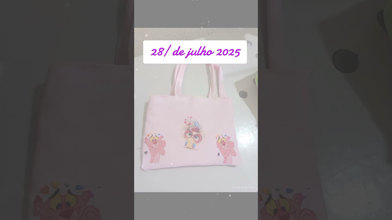 bolsinha do mini curso infantil