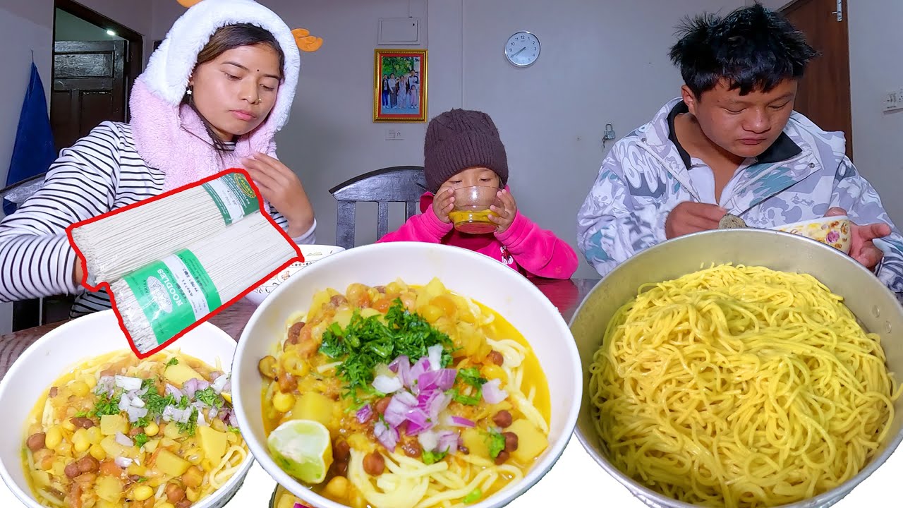 Я готовлю лапшу для своих братьев и сестры || Семья Сумнимы Рай || Дети Дханлакшми Рай ||