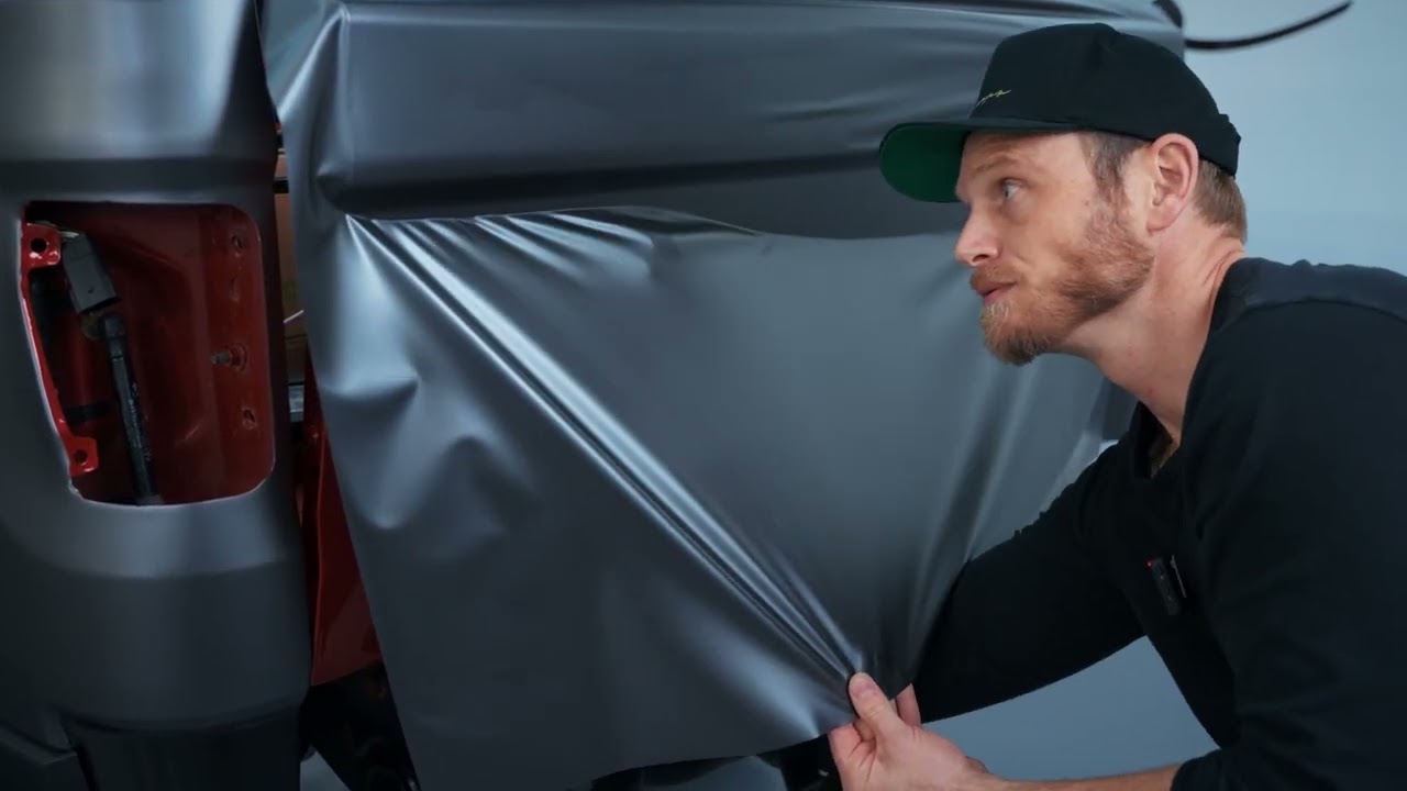Vinyl Wrap A Tailgate On Your Pickup Truck - Jeep Gladiator Part 3