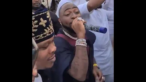 Davido Singing Jowo in a Wedding Ceremony #shorts