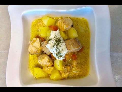 فيديو: كيفية طهي حساء سمك السلمون التقليدي
