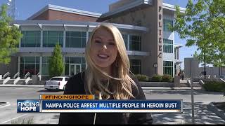Nampa Police arrest multiple individuals for drug trafficking, heroin