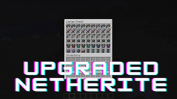 Minecraft Upgraded Netherite mod show case!