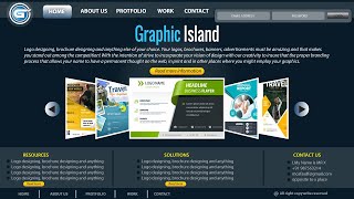 Website Landing Page Design in Illustrator cc || How to Design a Website 