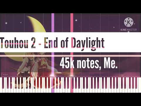 [Black Midi] Touhou 2 - End of Daylight, 45k notes, Me.