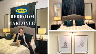 $500 IKEA BEDROOM TRANSFORMATION // Modern Makeover screenshot 1