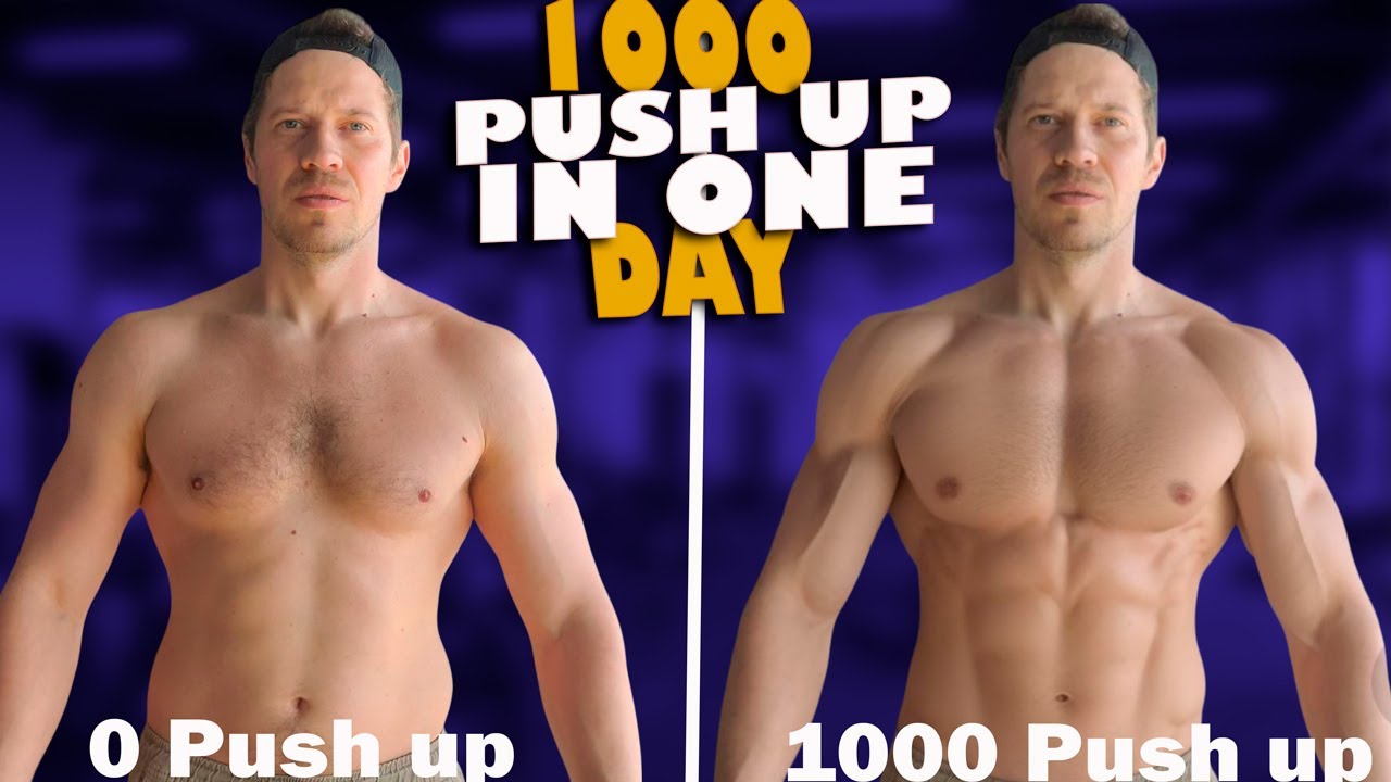 I Did 1000 Push-Ups in One Day - How My Body Changed - YouTube
