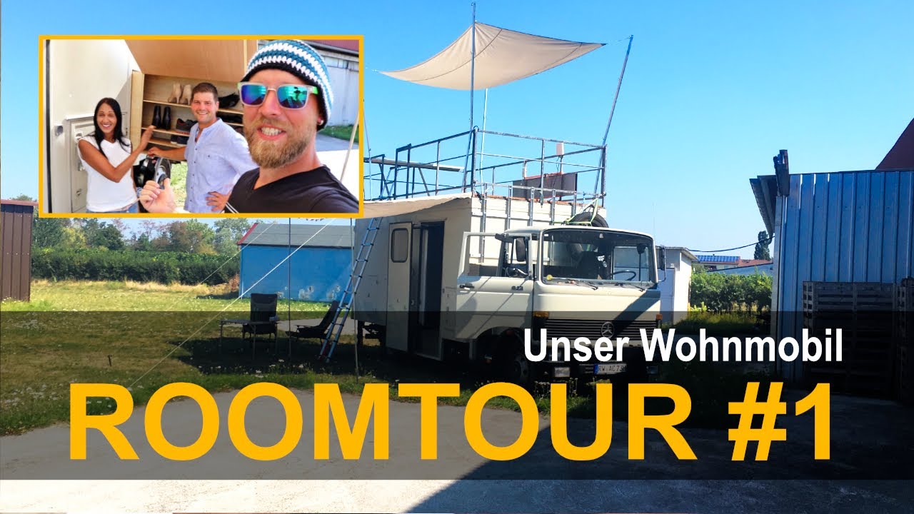Wohnmobil selbstausbau Roomtour | Mercedes LPL 813 | Teil 1 Mopedgarage