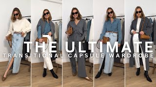 ULTIMATE CAPSULE WARDROBE TO TAKE YOU FROM WINTER TO SPRING | A FRESH TAKE ON STAPLES