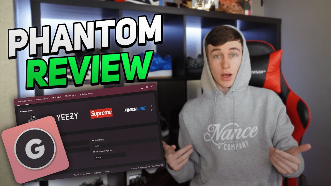phantom sneaker bot