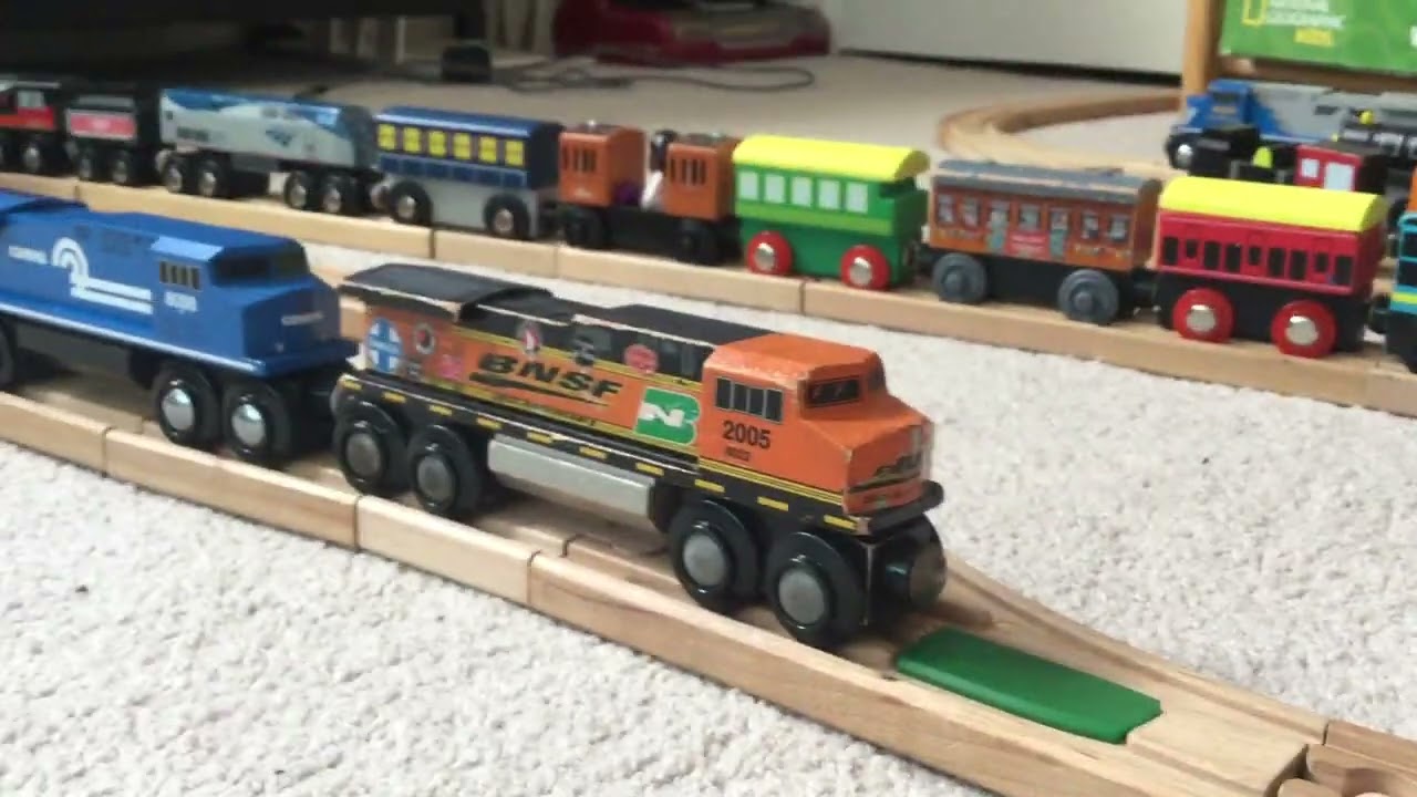 Kismet Train Collision with Wooden Trains