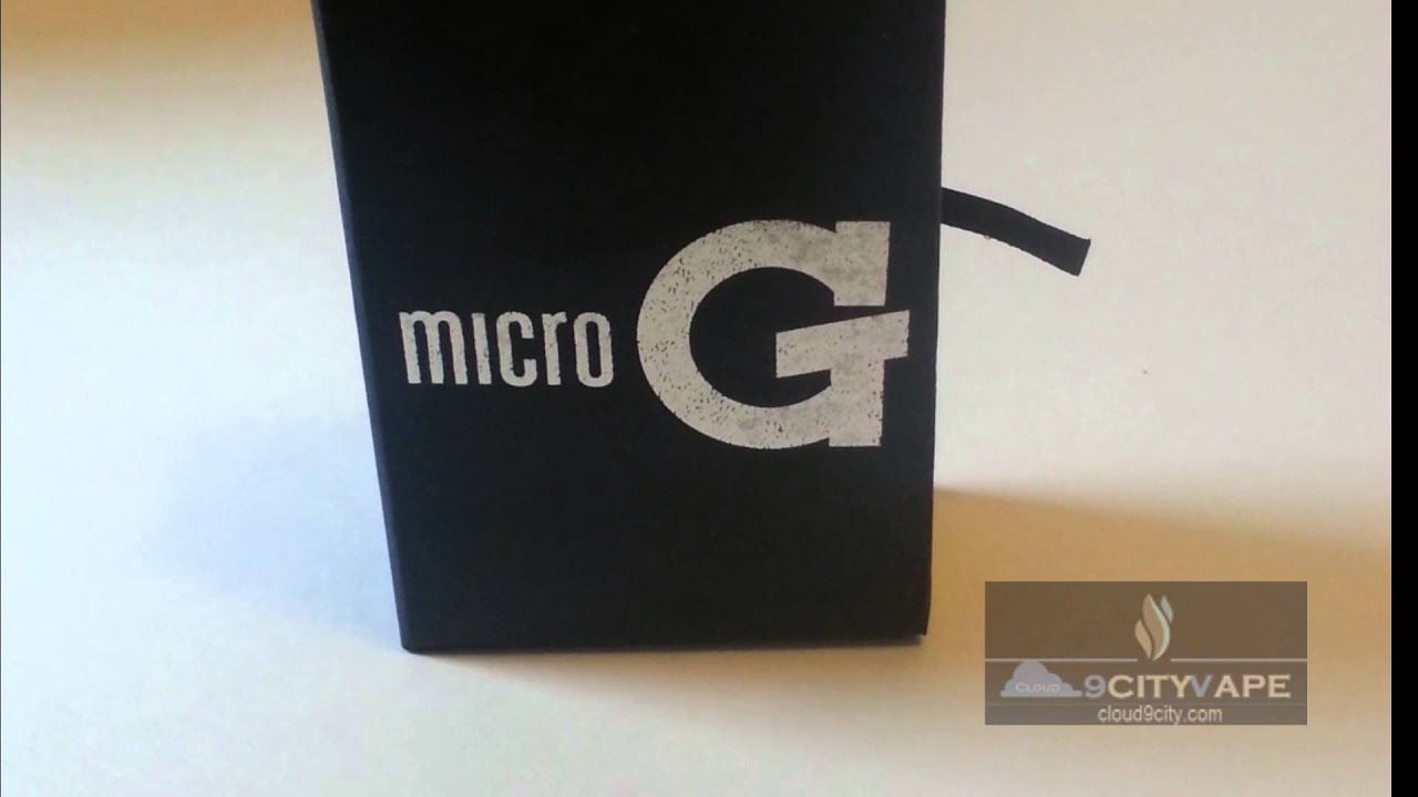 microG Pen (Cloud Pen) Wax Vaporizer Pen Review/Un-boxing iiGears