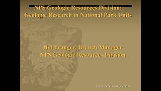 Geoscience Research in National Parks: Part II