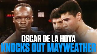The Night De La Hoya Knocked Out Floyd's Uncle | MARCH 13, 1993