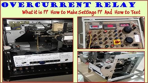 Live  Testing of Overcurrent Relay | IDMT relay setting