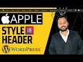 How to Make a Custom Header in WordPress | Elementor Tutorial 2022