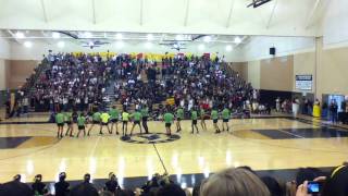 EHS 2011 pep rally Juniors powerderpuff dance