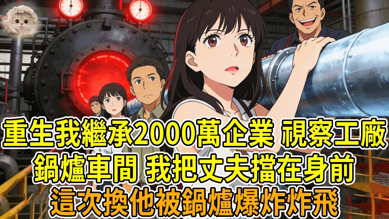 上一世，我繼承家族2000萬企業，視察工廠時遇鍋爐爆炸被困，丈夫站在遠處喊：“企業終於歸我了，妳就埋在這吧”，我被濃煙嗆得難受，一口鮮血湧出。再睜眼，我回到鍋爐爆炸前